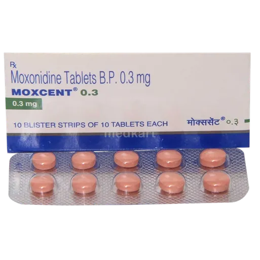 moxcent 0.3mg tablet 10's
